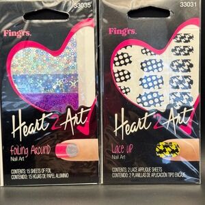 Nail Art 101 Foil Transfer Kit Lot 122277 DIY‎ Nail Art Application Tool